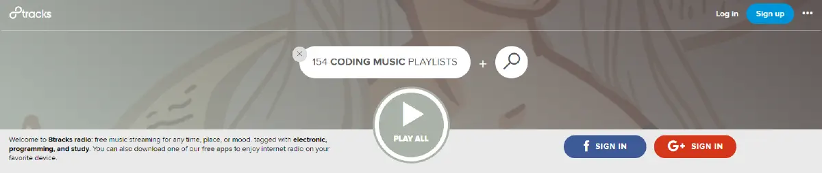 Playlists sur 8tracks radio