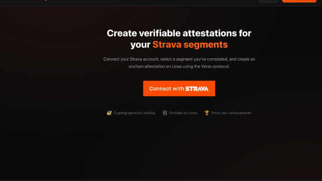Strava Segment Attestations