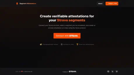 Strava Segment Attestations